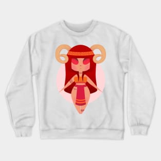 Aries Horoscope Crewneck Sweatshirt